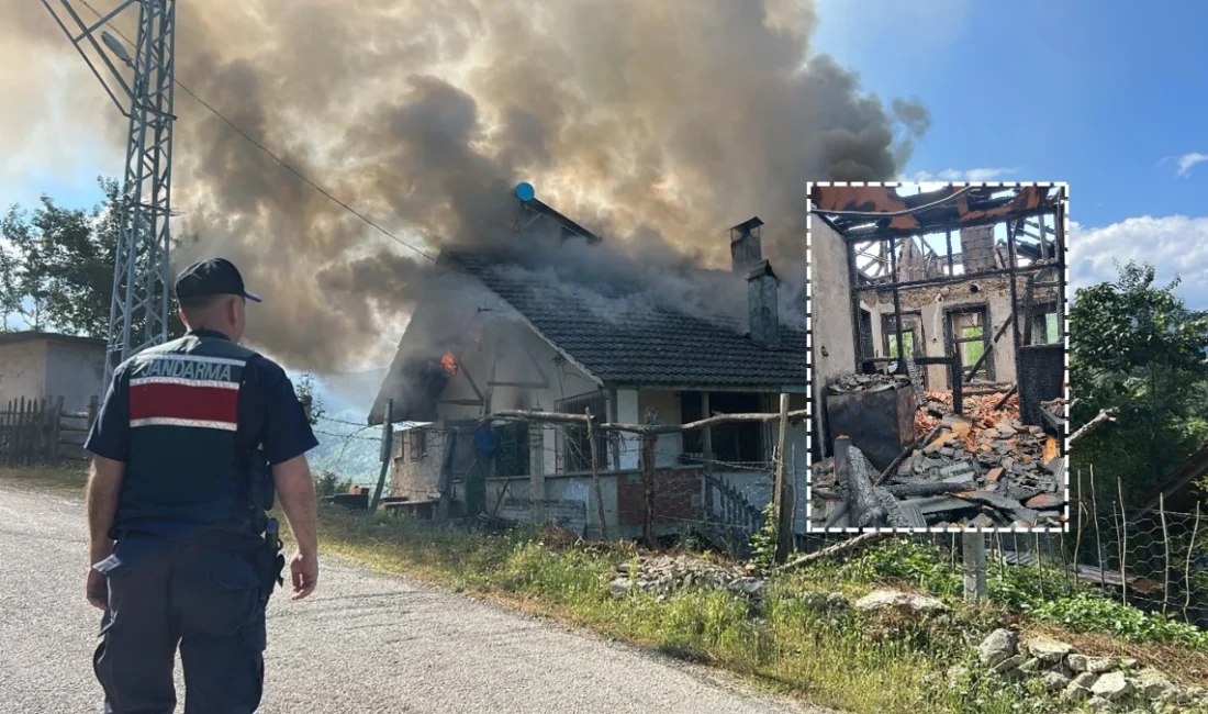 Bartın’ın Ulus ilçesi’nde Güllü Kara’nın (70) evi yaklaşık 5 ay