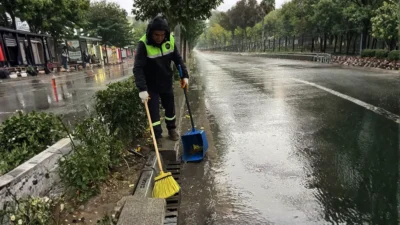 Batman Belediyesi, kent genelinde etkili olması beklenen kuvvetli yağışlara karşı