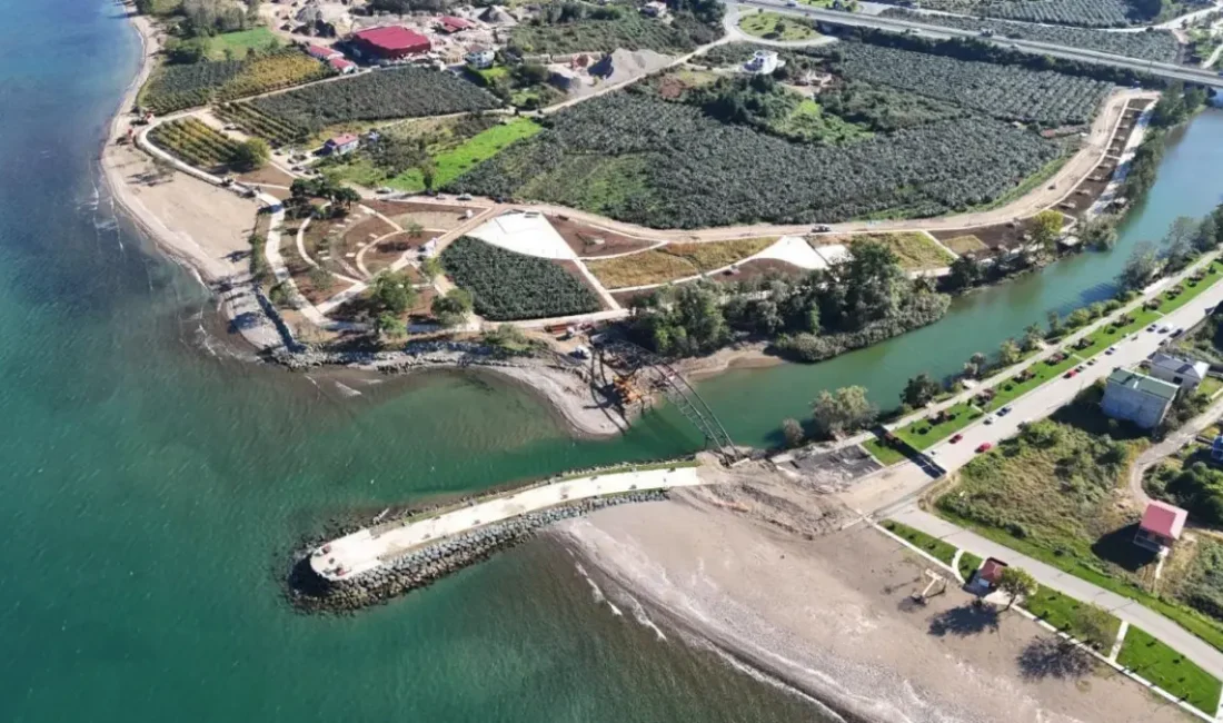 Ordu Büyükşehir Belediyesi tarafından Gülyalı ilçesinde hayata geçirilen Turnasuyu Kordon