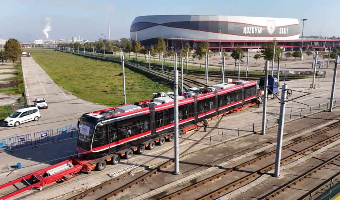 Samsun Büyükşehir Belediyesinin kent içi ulaşımı güçlendirmek amacıyla temin ettiği