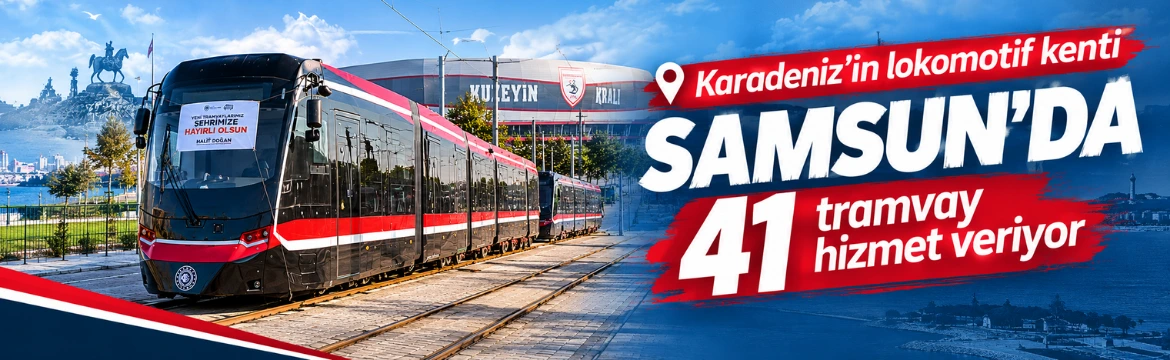 Samsun Büyükşehir Belediyesinin kent içi